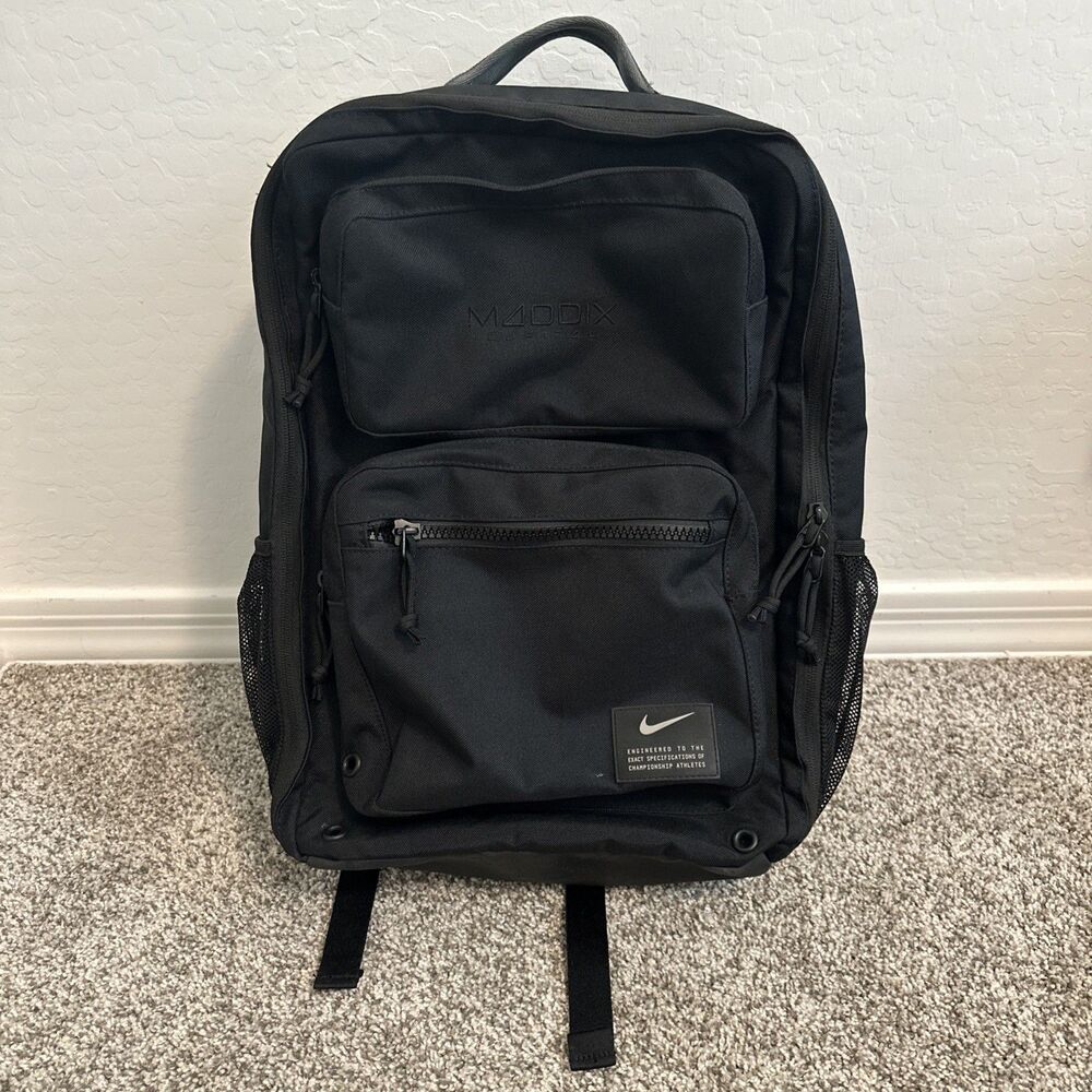 Nike Speedy Elite Backpack Black Laptop Travel Utility Speed CK2668-010